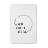 Individuell anpassbare Vorlage Erstellen Sie Ihre  Badematte (Vorderseite Vertikal)