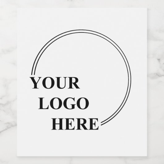 Individuell anpassbare Vorlage Erstellen Sie Ihre Weinetikett (Einzelnes Label)