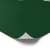 Individuell anpassbare Waldtiere Poster (Ecke)