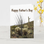 Individuell anpassbare Wüste-Pflanze Karte (Gelbe Blume)