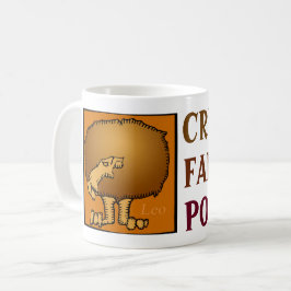Individuell anpassbare Zodiac Sign Personality Leo Kaffeetasse