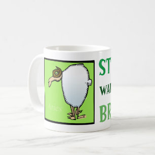 Individuell anpassbare Zodiac-Signatur-Persönlichk Kaffeetasse