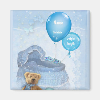 Individuell anpassbarer Baby Boy Magnet