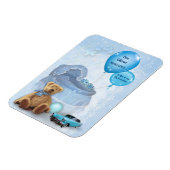 Individuell anpassbarer Baby Boy Magnet (Linke Seite)