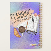 Individuell anpassbarer Black Girl Planner Planer (Rückseite)