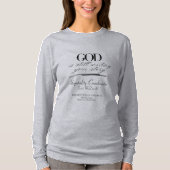 Individuell anpassbarer Christlicher T - Shirt (Vorderseite)