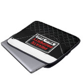 Individuell anpassbarer Cooler Spaß einzigartig Laptopschutzhülle (Vorne Knopf)