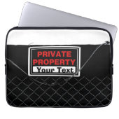 Individuell anpassbarer Cooler Spaß einzigartig Laptopschutzhülle (Vorderseite)