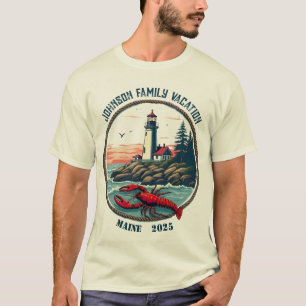 Individuell anpassbarer Familienurlaub T - Shirt-M T-Shirt