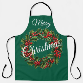 Individuell anpassbarer festlicher Gruß Schürze