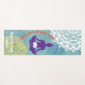 Individuell anpassbarer Hintergrund und Chakra und Yogamatte (Vorderseite (Horizontal))