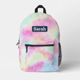 Individuell anpassbarer individuelle Name Pastel G Bedruckter Rucksack