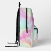Individuell anpassbarer individuelle Name Pastel G Bedruckter Rucksack (Links)