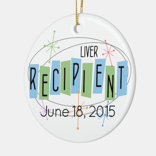Individuell anpassbarer Leberempfänger mit benutze Keramik Ornament (Links)