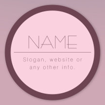 Individuell anpassbarer moderner Text mit Grenzen