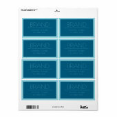 Individuell anpassbarer moderner Text | Ozean und (Vorne)