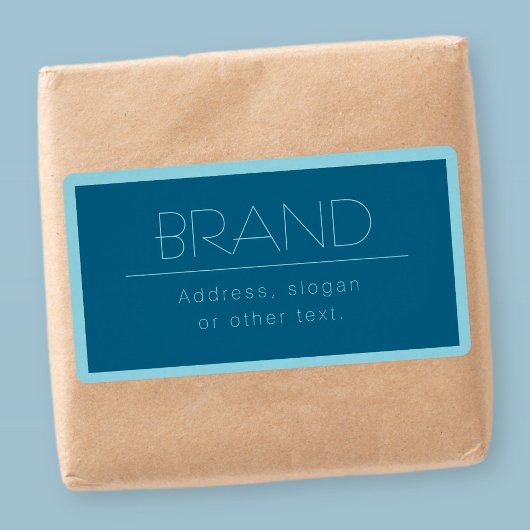 Individuell anpassbarer moderner Text | Ozean und 