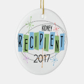 Individuell anpassbarer Nierenertrag Keramik Ornament (Rechts)