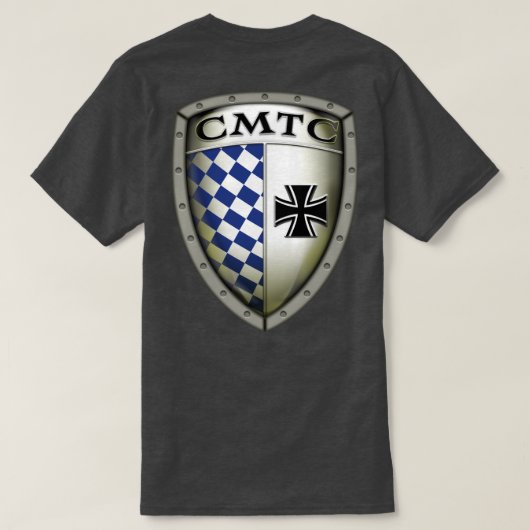 Individuell anpassbarer Retro-CMTC-T - Shirt (Design Rückseite)