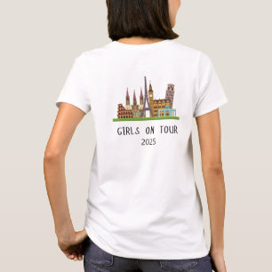 INDIVIDUELL ANPASSBARER SOMMER IN EUROPA URLAUB - T-Shirt