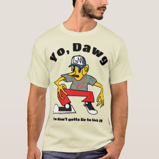 Individuell anpassbares 90er Hip Hop Homie Shirt V