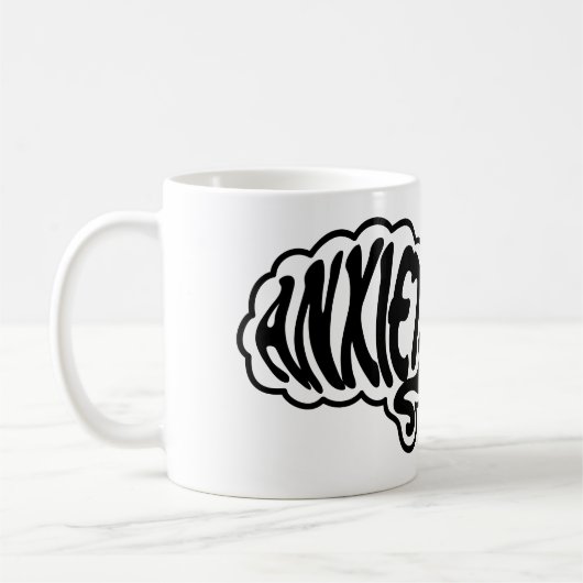 Individuell anpassbares Angstgeflecht Kaffeetasse (Links)