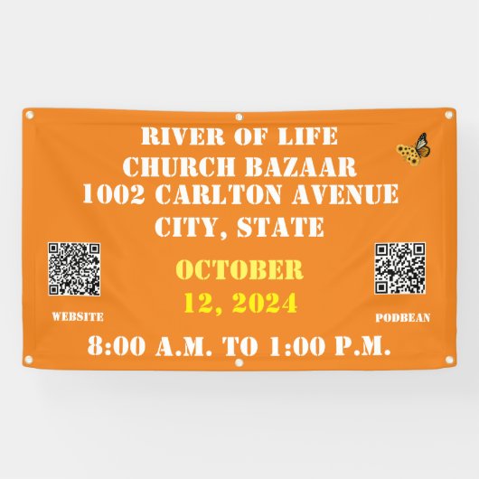 Individuell anpassbares Business Event Banner (Horizontal)