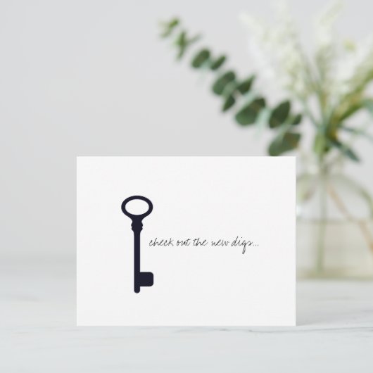 Individuell anpassbares Cooles Party für die Haush Einladung (Stehend Vorderseite)