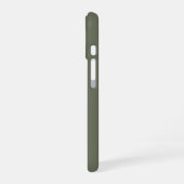 Individuell anpassbares Moss Green iPhone 16 Fall Hülle (Linke Seite)