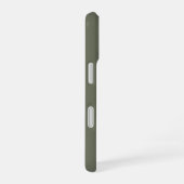 Individuell anpassbares Moss Green iPhone 16 Fall Hülle (Rechte Seite)