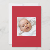 Individuell anpassbares Nautical Birthday Party Fo Einladung (Rückseite)