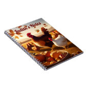 Individuell anpassbares Rooster-Notebook, Spiral-N Notizblock (Rechte Seite)
