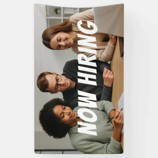 Individuell anpassbares Team zusammenarbeiten und Banner (Vertikal)