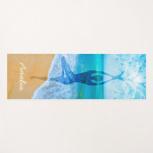 Individuell-Beach-inspirierende Motivation- Yogamatte (Vorderseite (Horizontal))
