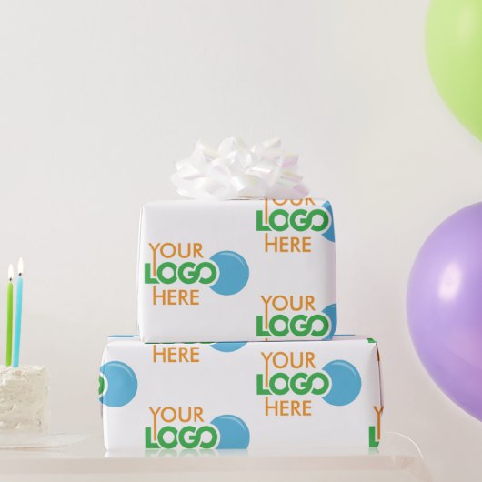 Individuell bedruckte Verpackung mit Logo Firmen-G Geschenkpapier (Partygeschenke)