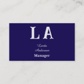 Individuell dynamisch beruflich visitenkarte (Vorderseite)