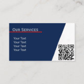 Individuell dynamisch beruflich visitenkarte (Rückseite)