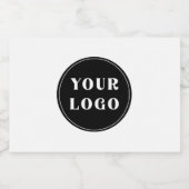 individuell, einzigartig, elegant & minimalistisch alkoholflaschenetikett (Einzelnes Label)