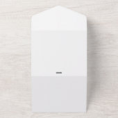 individuell, einzigartig, elegant & minimalistisch all in one einladung (Außenbereich)