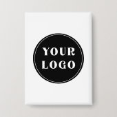 individuell, einzigartig, elegant & minimalistisch button (Vorderseite)