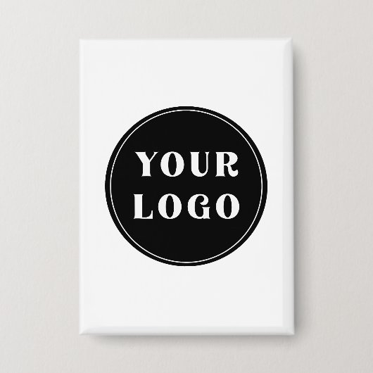 individuell, einzigartig, elegant & minimalistisch button (Vorderseite)