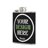 individuell, einzigartig, elegant & minimalistisch flachmann (Links)