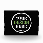individuell, einzigartig, elegant & minimalistisch fotoblock (Vorderseite)