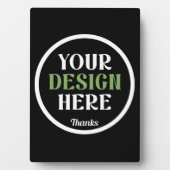 individuell, einzigartig, elegant & minimalistisch fotoplatte (Vorderseite)