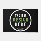 individuell, einzigartig, elegant & minimalistisch fußmatte (Vorderseite)