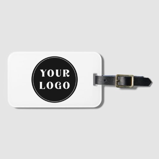 individuell, einzigartig, elegant & minimalistisch gepäckanhänger (Vorderseite (Horizontal))