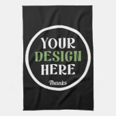 individuell, einzigartig, elegant & minimalistisch geschirrtuch (Vertikal)