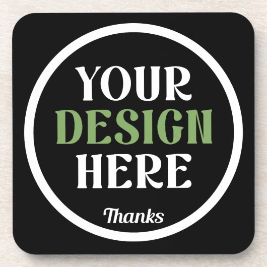 individuell, einzigartig, elegant & minimalistisch getränkeuntersetzer (Vorderseite)