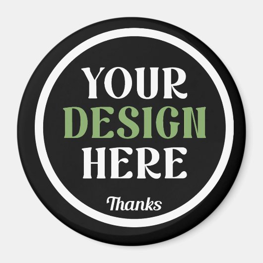 individuell, einzigartig, elegant & minimalistisch magnet (Vorne)