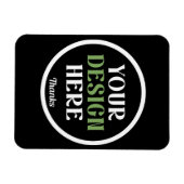 individuell, einzigartig, elegant & minimalistisch magnet (Horizontal)